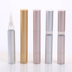 <b>Refillable</b> Aluminum <b>Pen</b> Tube 4Ml For Foundation Eyeliner Lip Gloss Concealer Cosmetic Packaging Reusable Cylinder Makeup Tool - Product Image 3