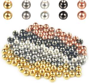 Metallic Nymph Flies Head Cyclops Materiales para atar moscas ranuradas Cuentas de <span class=keywords><strong>tungsteno</strong></span>-Plomos de pesca vendidos por pieza - Product Image 5