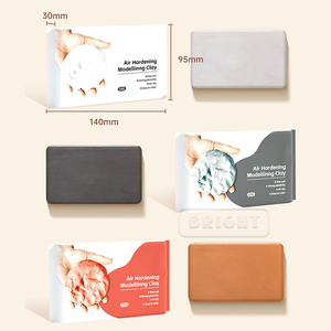 Chất Lượng Cao 500G Trắng Làm Khô Không Khí Gốm Đất Sét Làm Bằng Tay Không Nướng Mô Hình Đất Sét Thân Thiện Với Môi Trường Linh Hoạt Playdough Slime - Product Image 3