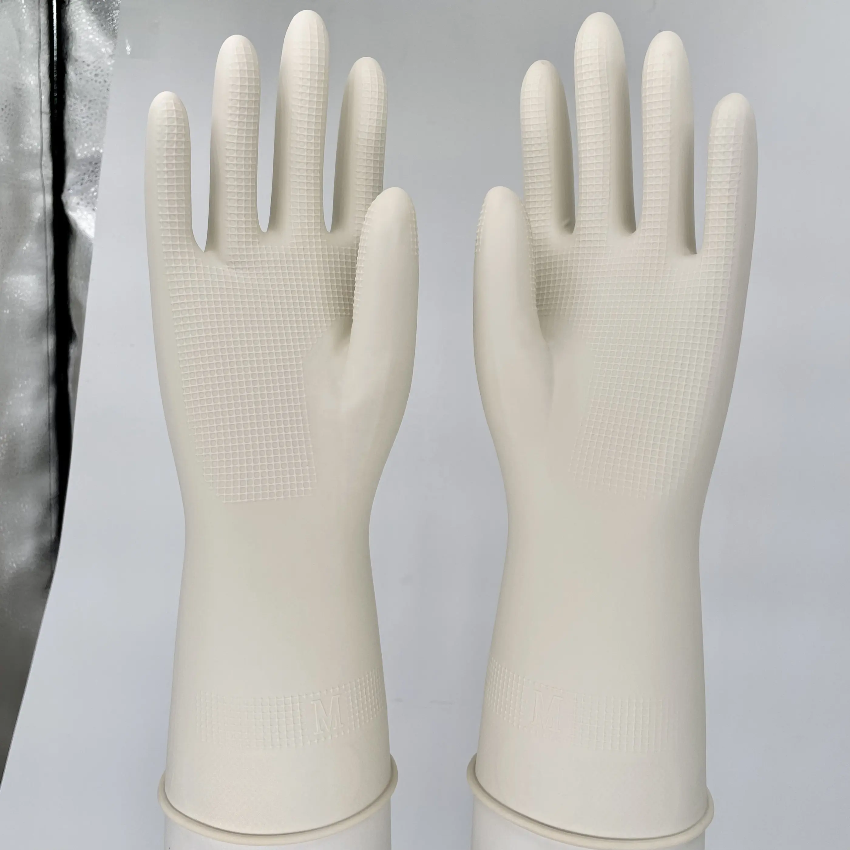 Nouveau produit Fournisseur d'usine gant en latex gants en latex antidérapants