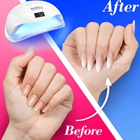 Sèche-ongles professionnel 72W Sun 5 Pro Meilleure lampe UV LED pour ongles en gel pour les ongles des doigts et des orteils