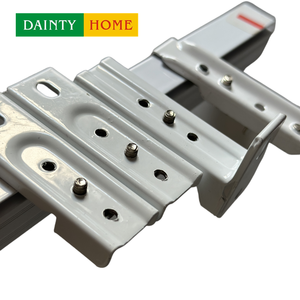 <span class=keywords><strong>Tringle</strong></span> à rideaux intelligente moderne en aluminium et rails manuels/rails pour fenêtres de <span class=keywords><strong>plafond</strong></span> Style romain durable - Product Image 2