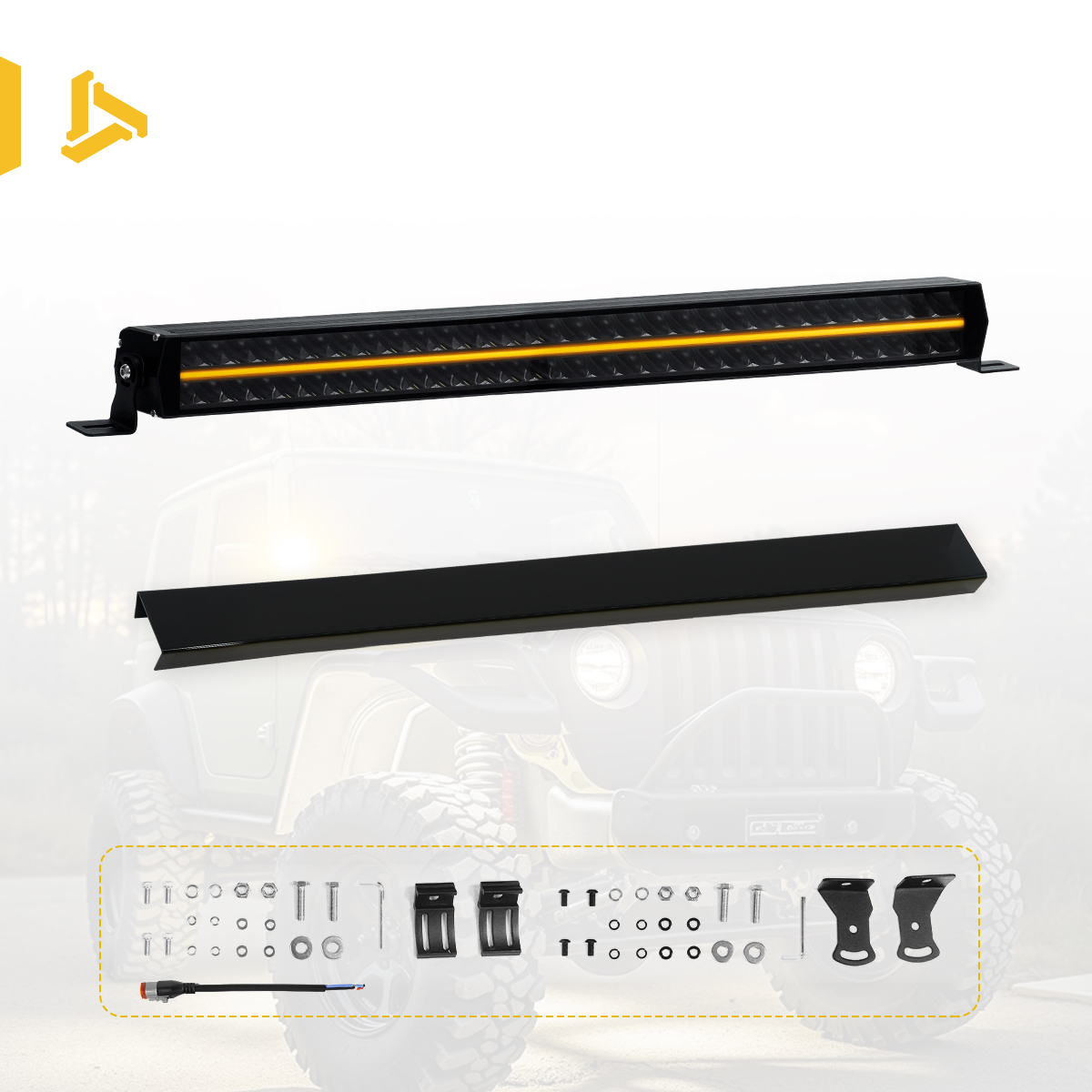 Kit de barre lumineuse (couvercle noir)