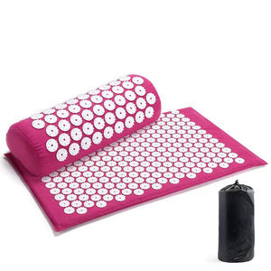 Pereda Nyeri Punggung dan Leher-Matras Akupresur dan Set Bantal-Meredakan StressBackNeckAnd Skiatik Tas Pembawa Rasa Sakit - Product Image 1