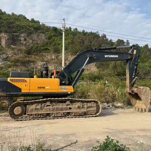 Pelle hydraulique multifonctionnelle sur chenilles originale de la Corée Hyundai 505LVS Hyundai 225LC 220LC à haut rendement en bon état en vente - Product Image 1