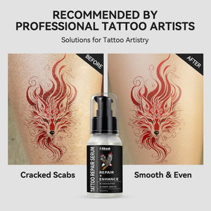 Siero Lenitivo Rinfrescante 60ml per Tatuaggi, Cura e Riparazione, Idratazione e Ripristino della Barriera Cutanea - Product Image 5