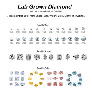 Bague de fiançailles Starsgem IGI 1,57 ct en diamant de laboratoire cultivé, or blanc 18 carats, taille brillant solitaire avec diamants latéraux - Product Image 6