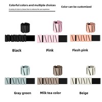 Poids de poignet et de cheville réglables personnalisables pour femmes, 2 lb, design triangulaire, pour Pilates, Yoga, marche, Barre, entraînement à domicile, fitness