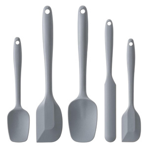 <b>Silicone</b> Butter Spatula Set 6 Piece Flexible Baking <b>Tools</b> For Cake Mixing And Pastry - Product Image 4
