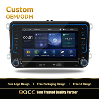 Radio FM RDS Android de 7 Pulgadas para Auto BQCC, Pantalla MP5 Carplay, Estéreo Multimedia BT para VW Amarok, Caddy, Golf 5, 6, Skoda Octavia, Passat B6