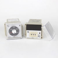 Controlador de Temperatura con Pantalla Digital E5C4, Tipo K/PT100, 0-399/0-999 Grados Celsius, Termostato con Enchufe de 220V