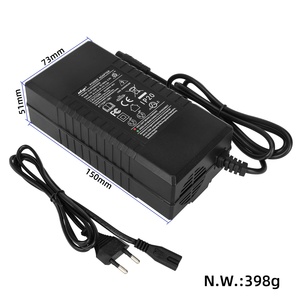 Ulip LP16ขนาดเล็ก54.6V ที่ชาร์จแบตเตอรี่2A สำหรับสกู๊ตเตอร์ไฟฟ้าปลั๊กแบบ3ขาที่ชาร์จแบตเตอรี่ลิเธียมอเนกประสงค์2A 54.6V - Product Image 2