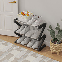 Zapatero Pequeño Moderno y Simple de Varias Capas, Armario de Almacenamiento a Prueba de Polvo para Dormitorio, Fácil de Ensamblar, para Niños