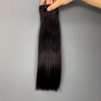 Extensiones de Cabello Humano 100% Real Vietnam Shunfa SDD 14A, Se Pueden Permanecer Alisadas