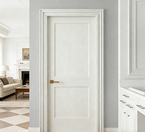 <span class=keywords><strong>Porte</strong></span> intérieure durable en pin massif blanc apprêté style Shaker, en promotion aux États-Unis - Product Image 2