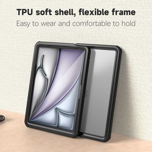 Nouveau produit <span class=keywords><strong>pour</strong></span> <span class=keywords><strong>iPad</strong></span> <span class=keywords><strong>Air</strong></span> 11 2024 RedPepper IP68 étanche PC + TPU tablette étui <span class=keywords><strong>de</strong></span> <span class=keywords><strong>protection</strong></span> résistant à l'usure <span class=keywords><strong>coque</strong></span> antichoc - Product Image 4