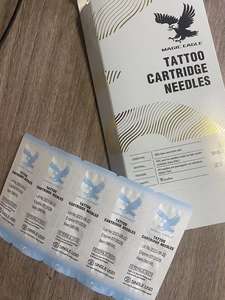 2025 vendita calda Acme 10 pz/scatola all'ingrosso OEM di alta qualità del tatuaggio aghi 1201RL nuove cartucce Acme membrana caratteristica permanente - Product Image 4