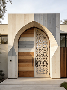 Puerta doble <span class=keywords><strong>de</strong></span> aluminio, del mismo estilo que las <span class=keywords><strong>mansiones</strong></span> <span class=keywords><strong>de</strong></span> <span class=keywords><strong>lujo</strong></span> europeas y <span class=keywords><strong>americanas</strong></span> - Product Image 4