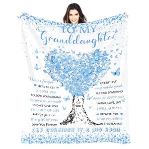 Daughter Birthday Gift Flannel <b>Blanket</b> <b>Throw</b> <b>Blanket</b> Nap <b>Blanket</b> Lightweight Breathable for Bed Sofa Couch Custom Print - Product Image 6