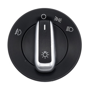 Interrupteur rotatif pour phares et feux antibrouillard Volkswagen 5C6941531A pour le contrôle de l'éclairage automobile, pièce de rechange - Product Image 2