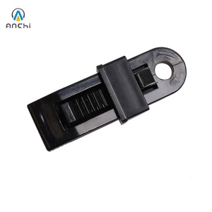 Clip de fixation ABS <span class=keywords><strong>pour</strong></span> tentes, essentiel <span class=keywords><strong>pour</strong></span> le <span class=keywords><strong>camping</strong></span>, avec trou de 10 mm, modèle AXZD2011 - Product Image 2
