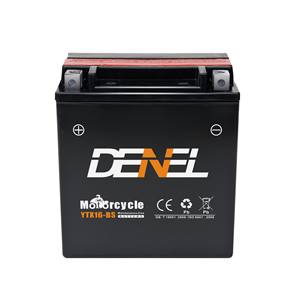 Batería <span class=keywords><strong>AGM</strong></span> para Motocicleta DENEL YTX16-BS <span class=keywords><strong>12V</strong></span> <span class=keywords><strong>14AH</strong></span> Nueva de Alta Calidad OEM - Product Image 4