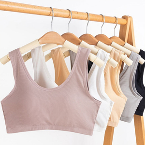 Donne canotta Bralette massaggio petto imbottitura reggiseno <span class=keywords><strong>donna</strong></span> in lattice tazza fissa da <span class=keywords><strong>donna</strong></span> reggiseno da <span class=keywords><strong>donna</strong></span> a forma <span class=keywords><strong>di</strong></span> U beautuy back girl reggiseno - Product Image 4