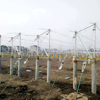 Support de montage de panneau solaire étanche, structure de montage PV, solution personnalisée pour les projets d'énergie solaire