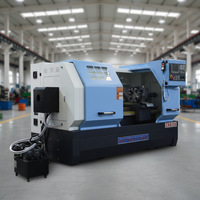 Tour CNC à lit plat CK6150, 1500 mm, système Fanuc, petit tour CNC pour le métal