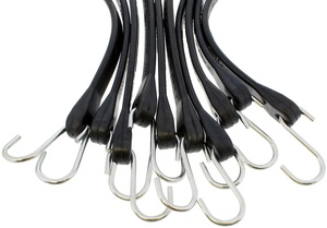 10&quot; 15&quot; 21&quot; 31&quot; 41&quot; Bungee <strong>Straps</strong> Tarp <strong>Straps</strong> EPDM Rubber <strong>Tie</strong> <strong>Down</strong> <strong>Straps</strong> With Hooks
