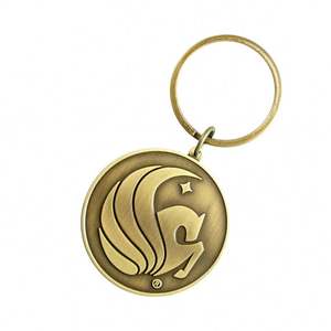 Porte-clés personnalisés promotionnels mignons en métal, porte-clés en émail doux et dur, porte-clés personnalisés en alliage de zinc électro-plaqué - Product Image 5