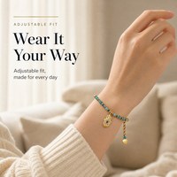Nouveautés : Bracelet Papillon Plaqué Or Style Bohème Délicat avec Pierre Photo, Perle d'Eau Douce Africaine et Acier Inoxydable – Cadeaux