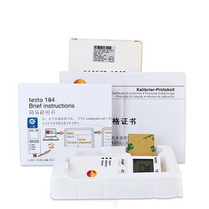 เครื่องบันทึกข้อมูลการเคลื่อนย้ายแบบ USB รุ่น Testo 184 T1 T2 T4 H1 - สำหรับวัดอุณหภูมิ ความชื้น และแรงกระแทก - Product Image 2