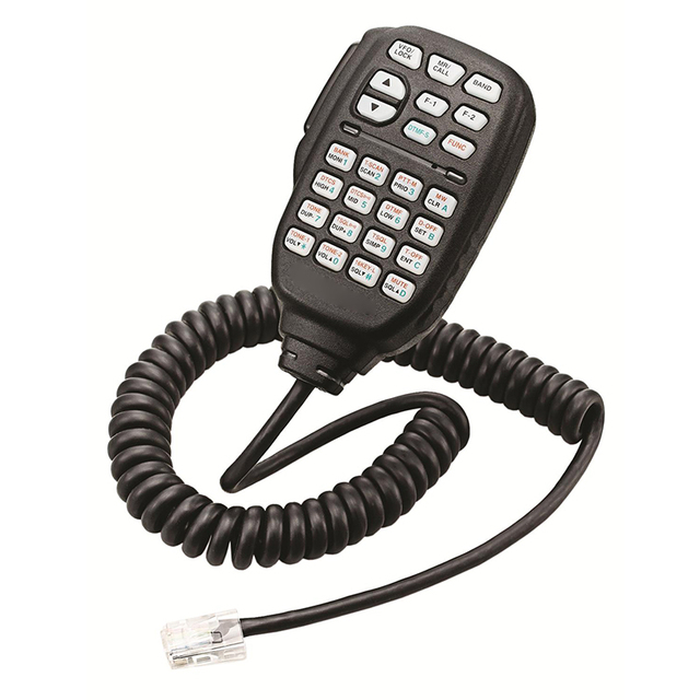 8 Pin HM-133 RJ45 Replacement Hand Microphone for IC 2725E 2800H 208H E208 800H V8000 Mobile Radio Mic HM-133V DTMF Microphone