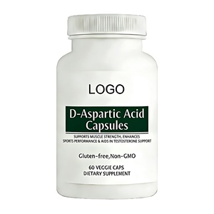 Cápsulas de Aminoácidos de Marca Privada, L-arginina y L-citrulina, Suplemento Deportivo, 1000 mg, Cápsulas de Ácido D-Aspártico - Product Image 1