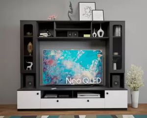 Unité de divertissement moderne à lumière LED Meuble <span class=keywords><strong>TV</strong></span> Vitrine pour meubles de salon avec éclairage LED - Product Image 4