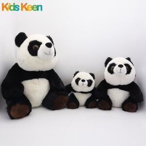 لعبة أفخم الباندا السمينة اللطيفة للأطفال ضمان الجودة ، دب أبيض وأسود فروي ، لعبة أفخم الباندا العملاقة ، هدايا العطلات - Product Image 6