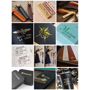 Small Manual Leather and Brass Type Movable Copper Die Hot-pressing and Stamping <b>Machine</b> for Leather Goods - Product Image 6