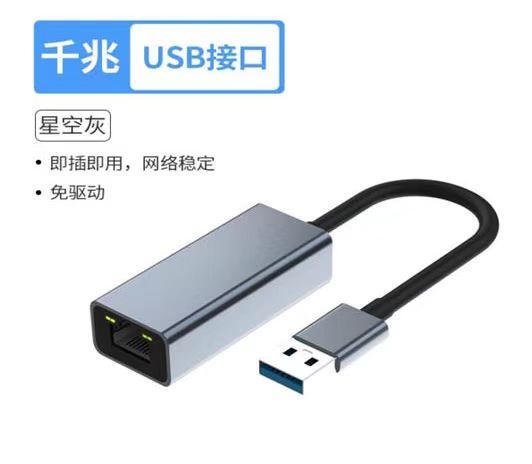USB Type C RJ45 LAN Ethernet Adapter Cable 2500Mbps 1000Mbps Driver-Free Nylon Braided Directly Connected for Laptop Phone