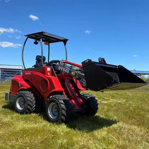 Radius belok kecil 4x4 roda penggerak pertanian Mini <span class=keywords><strong>Loader</strong></span> Taian DY840 desain kompak pemuat teleskopik ujung depan - Product Image 5