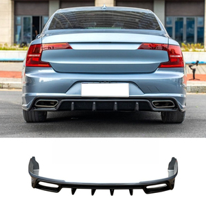 Accessoires de modification pour Volvo S90 2017-2020 : Spoiler de pare-chocs avant et arrière, diffuseur, extension de jupes latérales - Product Image 3