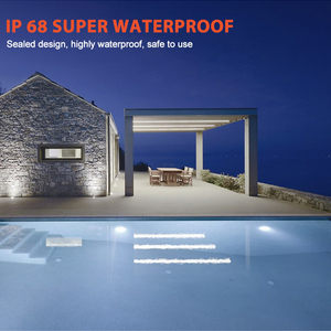 Chất lượng cao điều khiển từ xa vòng SMD 25W 35W 45W đèn dưới nước PC + ABS treo tường ac12v dưới nước dẫn ánh sáng hồ bơi - Product Image 3