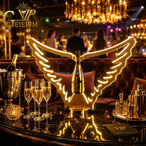 Colonne LED en cristal rechargeable personnalisée pour bar, club, discothèque, présentoir de bouteilles de whisky, service VIP, fête - Product Image 6