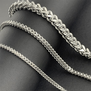 Bijoux à chaîne positive et négative en acier inoxydable collier à faire soi-même bracelet sac personnalité de la mode commerce extérieur transfrontalier - Product Image 2