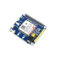 Módulo de Comunicación y Posicionamiento GNSS Waveshare SIM7600CE 4G/3G/2G/GSM/GPRS/GNSS HAT para Raspberry Pi