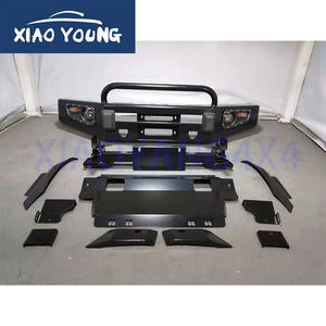 Protector de rejilla de parachoques delantero 4X4 negro de acero de fábrica Original para Hilux Revo <span class=keywords><strong>Vigo</strong></span> NP300 BT50 Ranger Bull <span class=keywords><strong>Bar</strong></span> - Product Image 5
