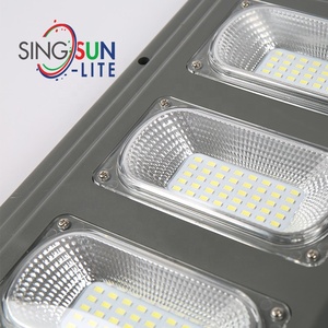 Prezzo di fabbrica 20w 40W 60All in un lampione solare illuminazione 2 anni di garanzia IP65 lampione a LED intelligente da esterno impermeabile - Product Image 6