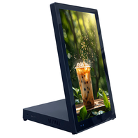13.3 pouces LCD comptoir libre-service tactile kiosque Table écran rotatif Android panneau publicité lecteur signalisation numérique