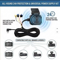 Kit de Cableado XHC T-BOX para Cámara de Coche con Radar, Monitor de Estacionamiento 24H, Protección de Bajo Voltaje, ACC Automático 5V 3A Tipo C para DVR