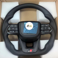 Pour Toyota Hailux 4x4 prix de gros cuir Fiber de carbone volant Auto pièces accessoires de voiture
